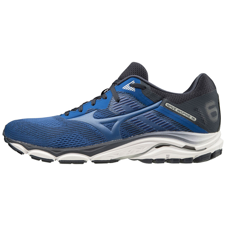 Mizuno Wave Inspire 16 Erkek Koşu Ayakkabısı Mavi (Tr.GOU)